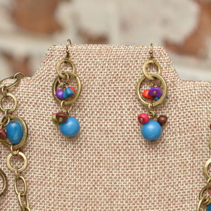 Color Splash! Earrings "Parade" by PD